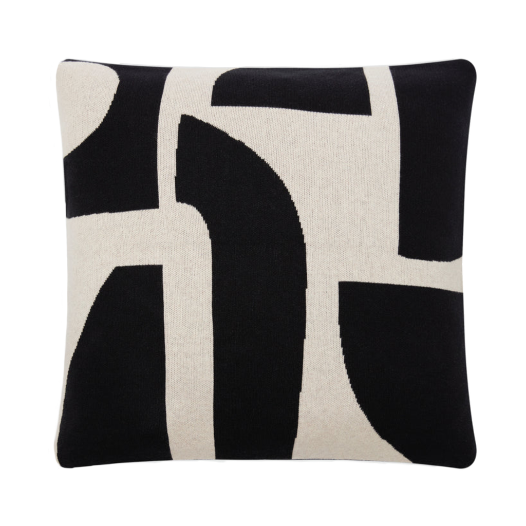 Sophie Home - Throw Pillow Cushion / Bruten Mono