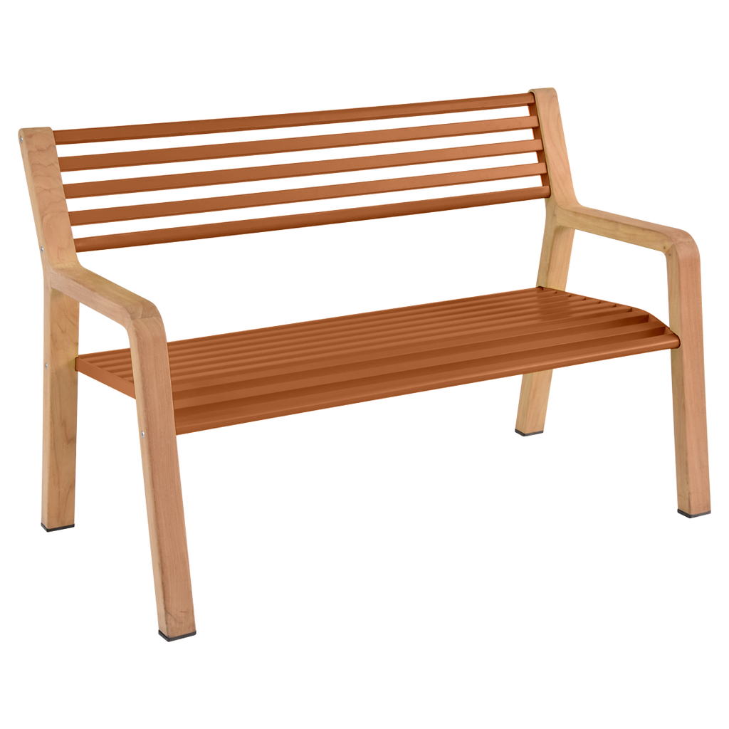 Fermob- Somerset Bench / Candied Orange