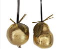 Antique Gold Acrylic Pear/Pomegranate Dec, O.