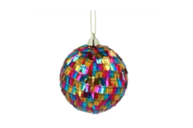 Multicolour Foil Ball Dec .