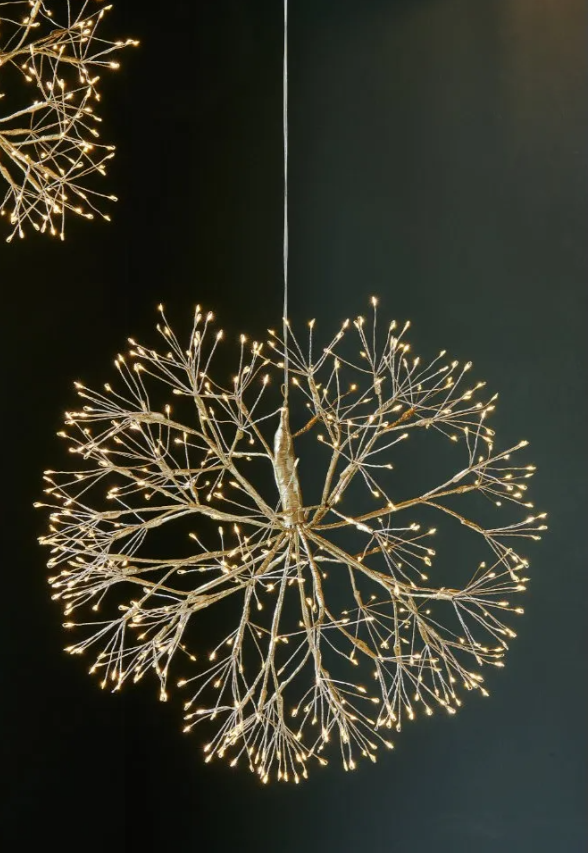 Lightstyle London - Hanging Dandelion 40cm (Gold)