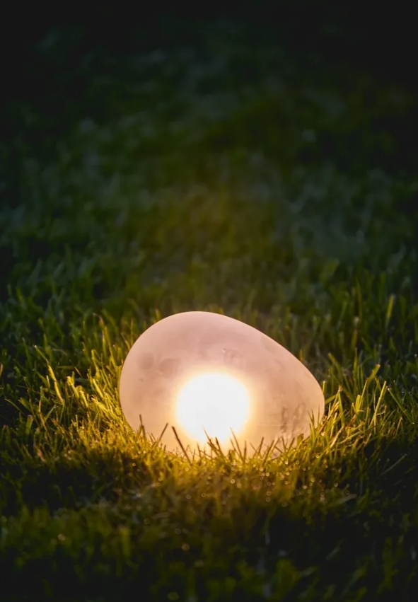 Lightstyle London - Solar Glass Pebble/Large