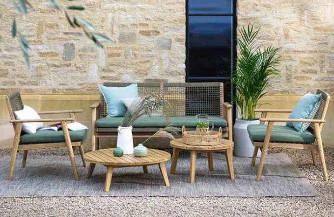 Garden Trading - Dawlish Sofa Set/ Olive Green