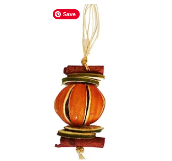 Christmas Tree Decoration: Orange