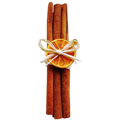 Christmas Cinnamon Sticks with Orange Slice