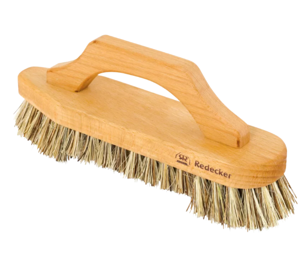 Redecker- Scrubbing Brush With Handle