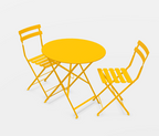 Fermob- Bistro Set - Honey - 77cm Table and 2 Chairs