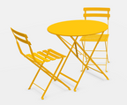 Fermob- Bistro Set - Honey - 77cm Table and 2 Chairs
