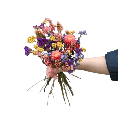 Shropshire Petals - Mini Dried Colourful Bouquet