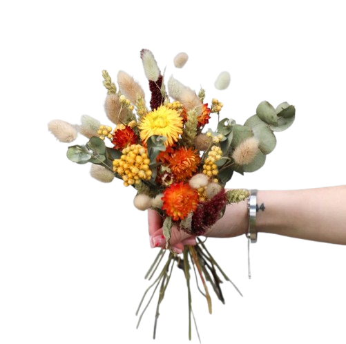 Shropshire Petals - Mini Dried Orange Bouquet