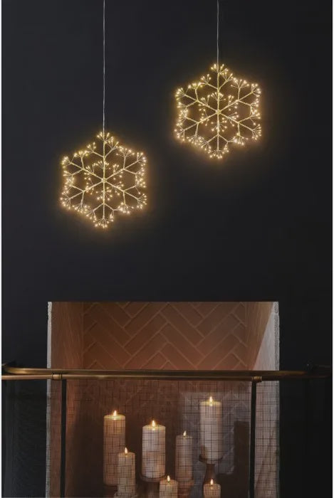 Lightstyle London - Snowflake 30cm (Champagne)