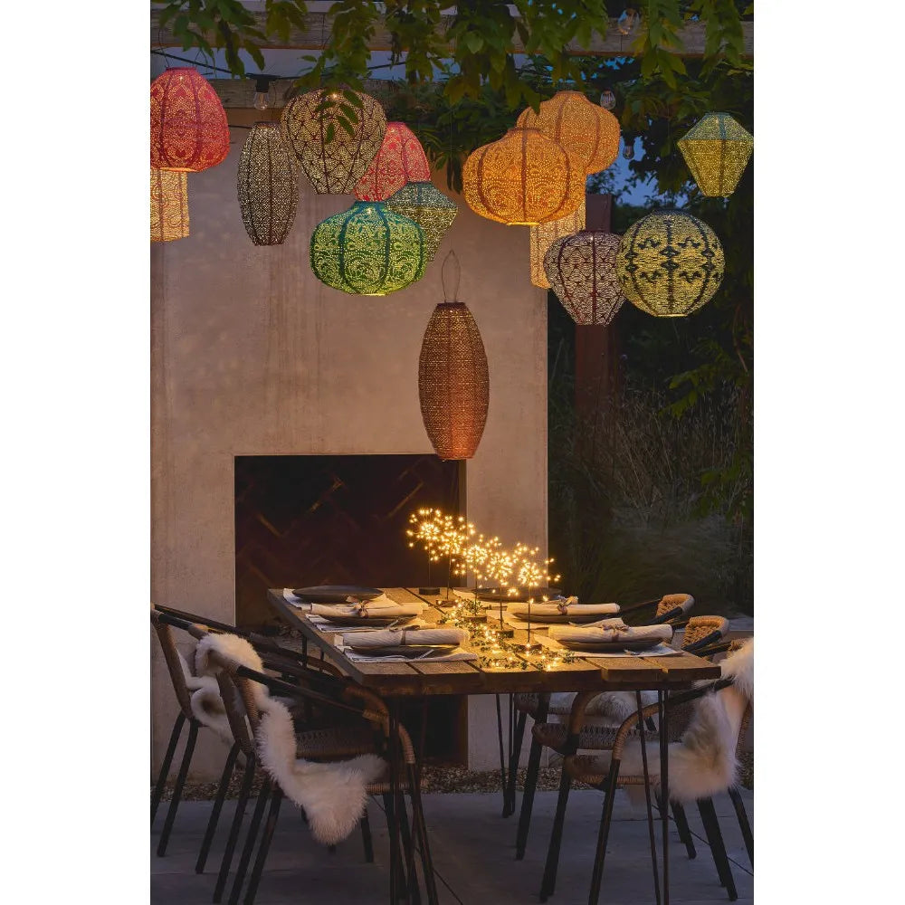 Lightstyle London - Solar Lantern - Teal Pumpkin