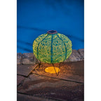 Lightstyle London - Solar Lantern - Teal Pumpkin
