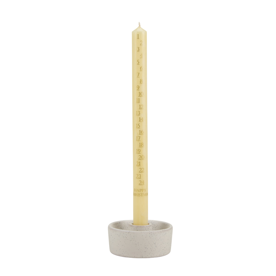 St. Eval - Advent Candle / Ivory