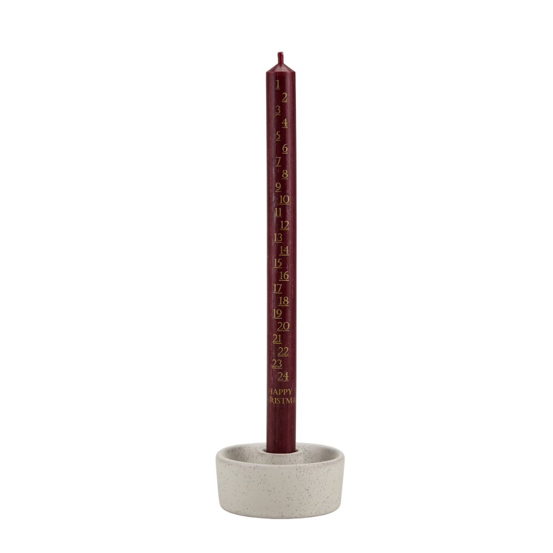 St. Eval - Advent Candle / Red