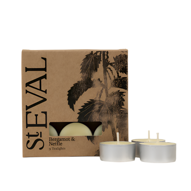 St. Eval - Tealight 9 Pack / Bergamot and Nettle