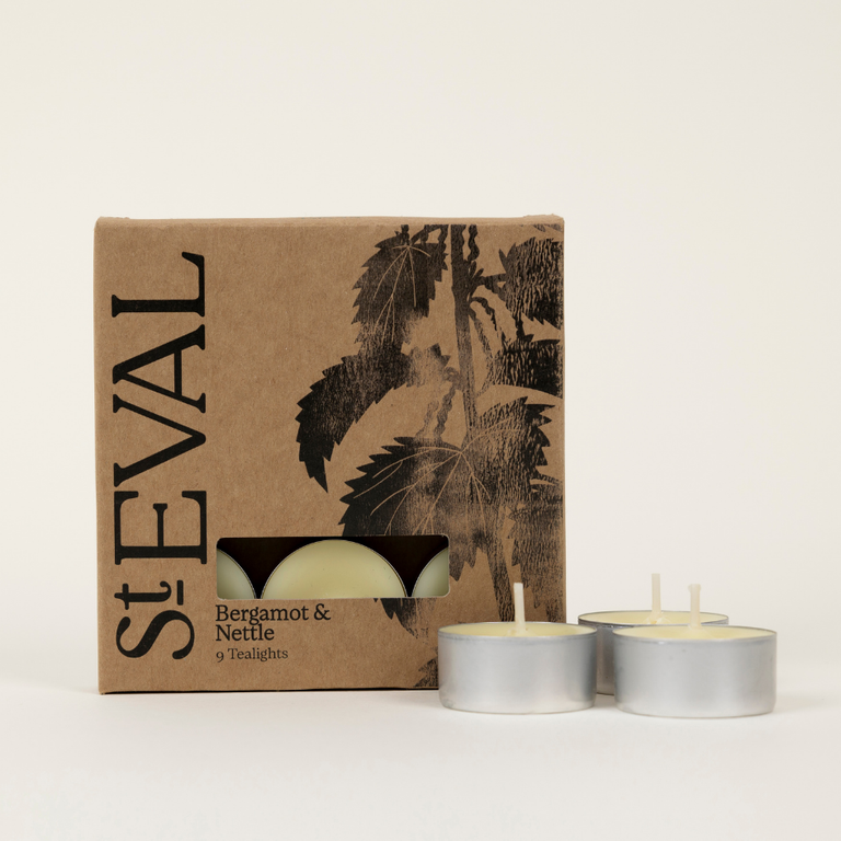St. Eval - Tealight 9 Pack / Bergamot and Nettle