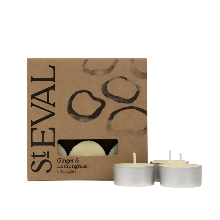 St. Eval - Tealight 9 Pack / Ginger and Lemongrass