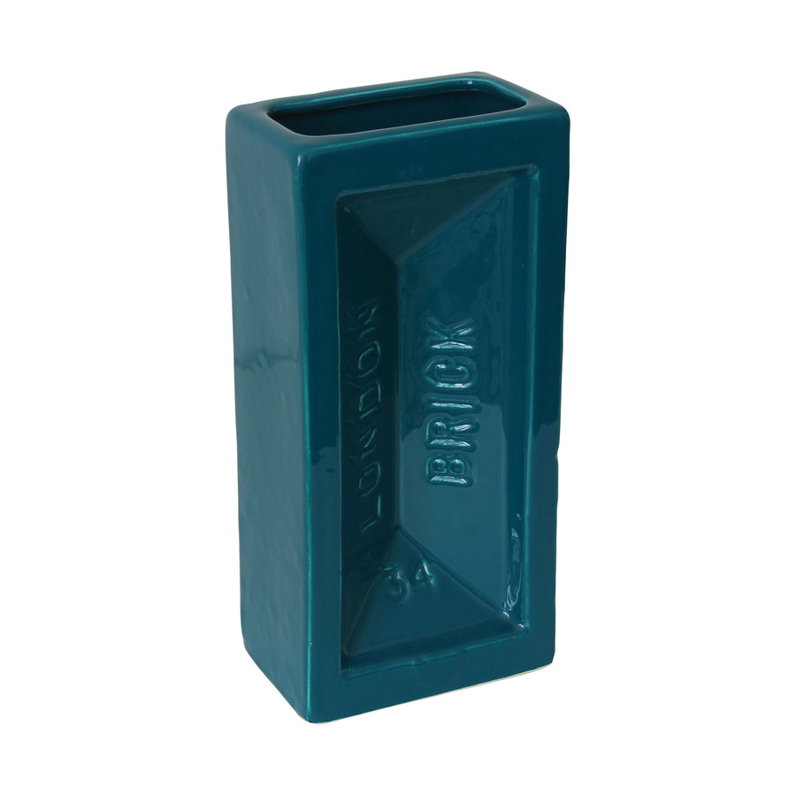 StolenForm Brick Vase Teal