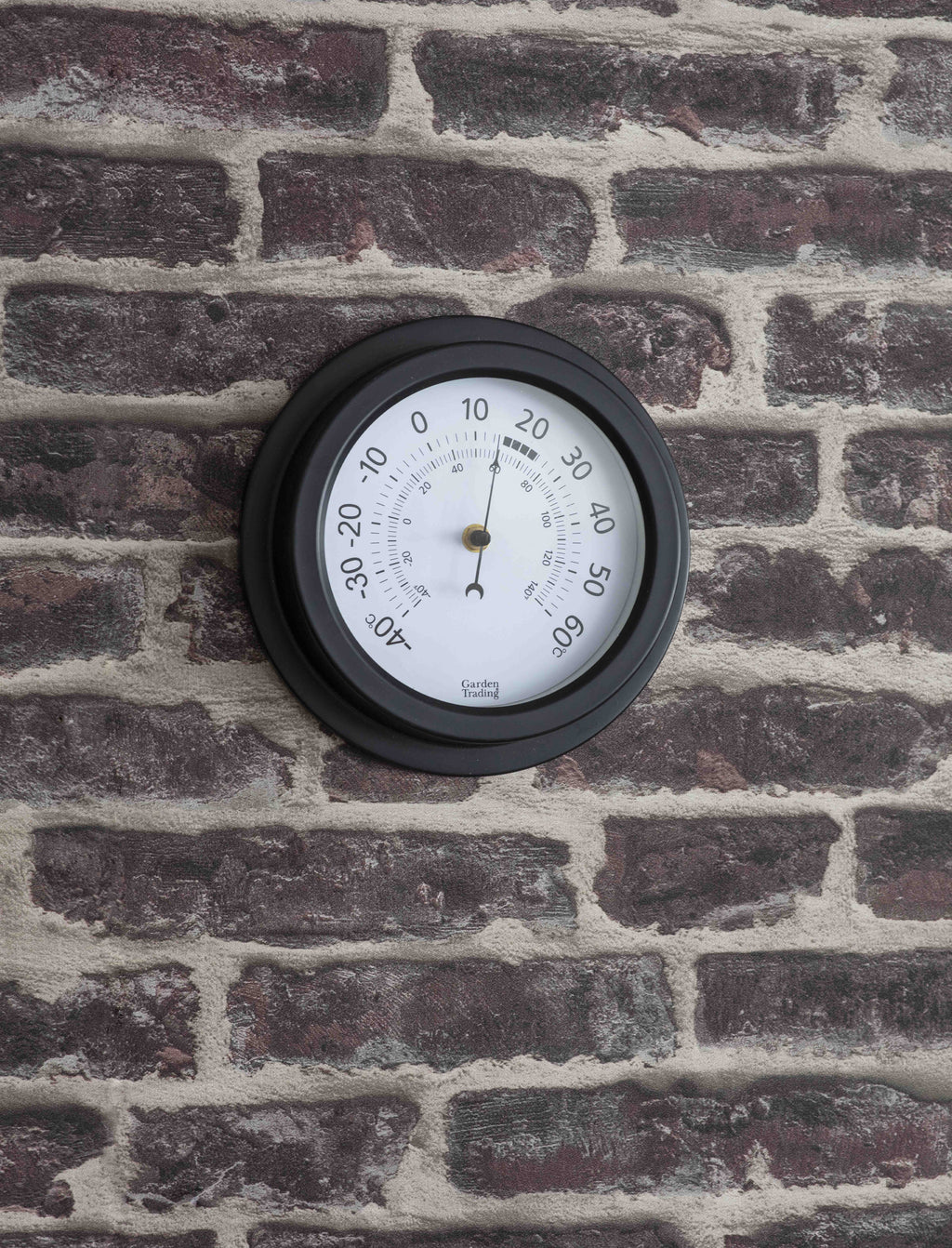 Garden Trading - Tenby Thermometer / Steel Carbon