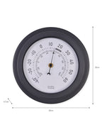 Garden Trading - Tenby Thermometer / Steel Carbon