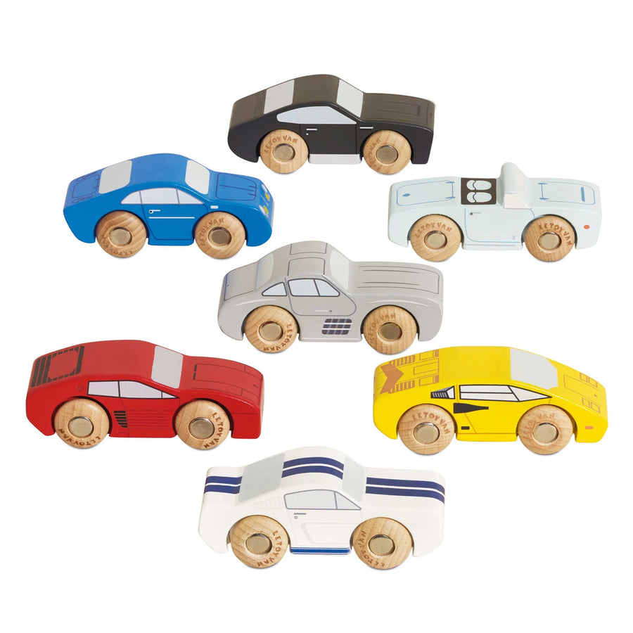 Le Toy Van- Classic Wooden Sports Cars