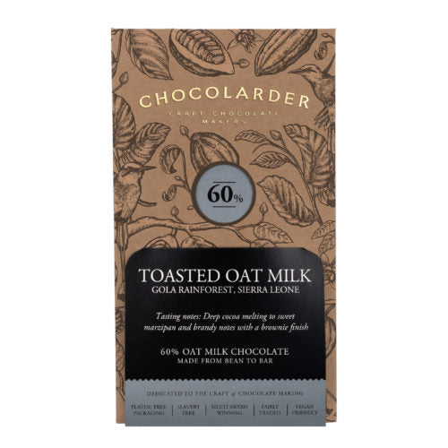 Chocolarder- 70g Chocolate Bar/Gola Oat 60%