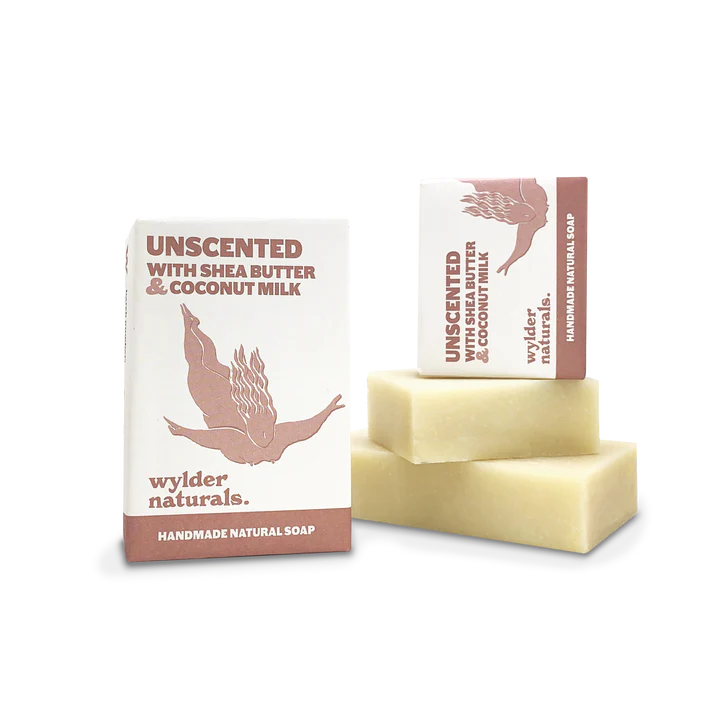 Wylder Naturals Soap Bar- Unscented with Shea Butter & Coconut Milk