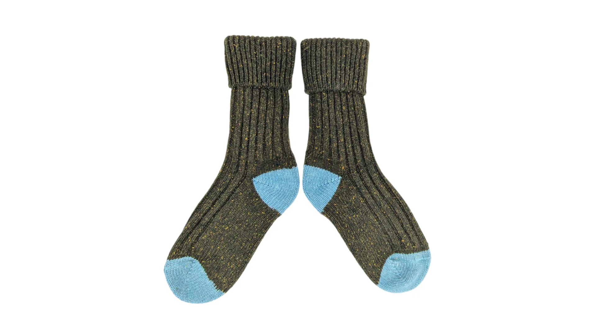 Catherine Tough Lambswool and Silk Dark Green and Jade Size 8-11 UK