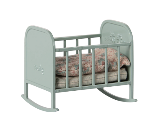 Maileg - Cradle, My / Blue Mint
