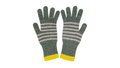 Catherine Tough Lambswool Stripe Gloves / One Size