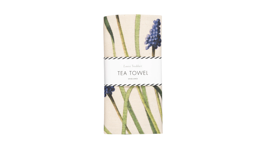 Laura Stoddart - Tea Towel - Muscari