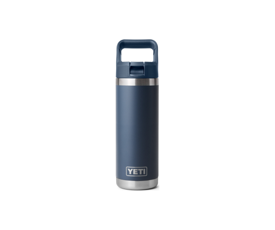 Yeti - Rambler 18 oz Colour-match straw cap / Navy