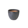 The Pot Company - Glazed Ceramic Classic Egg Pot "Charcoal" 370 X 350mm