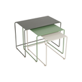 Fermob - Oulala Set of 3 Nesting Low Tables