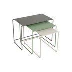 Fermob - Oulala Set of 3 Nesting Low Tables
