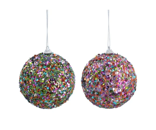 Multi Colour Sparkling Balls (10x10x10cm)