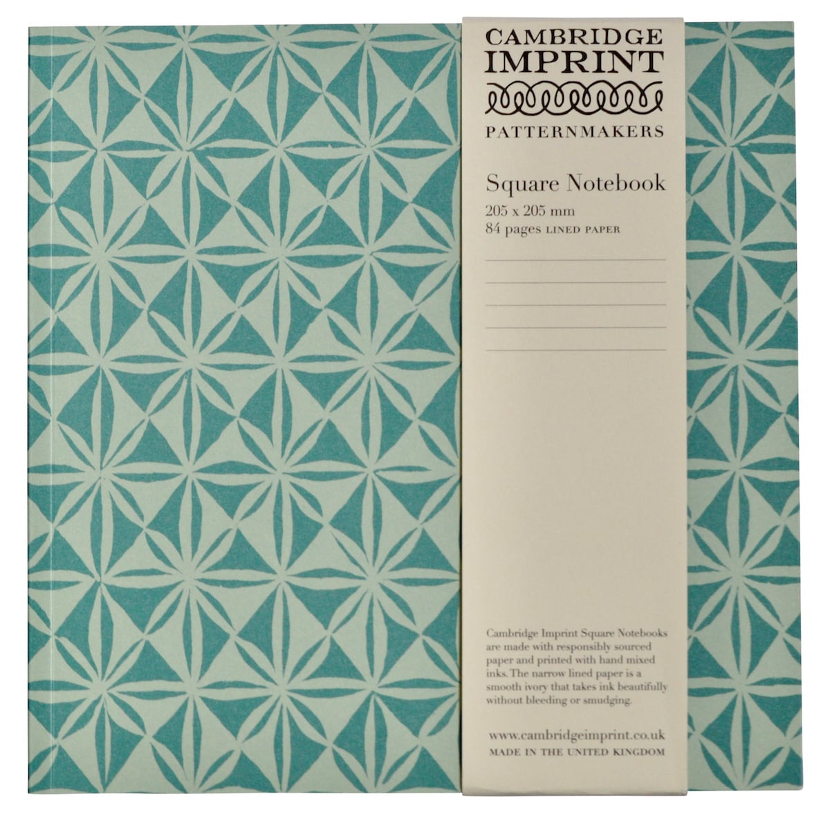 Cambridge Imprint - Square Notebook / Windmill Luskentyre