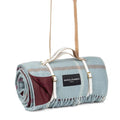 Heating & Plumbing - Wool Picnic Blanket / Duck Egg Checks