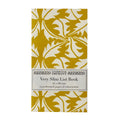 Cambridge Imprint - Very Slim List Book / Dandelion Turmeric