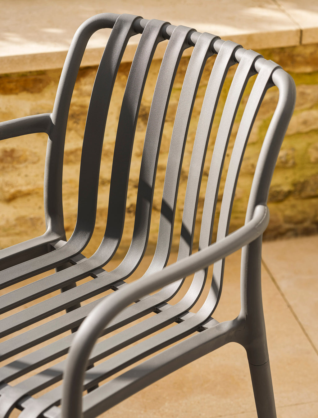 Garden Trading - Edgeworth Armchairs & Side Table Set / Carbon
