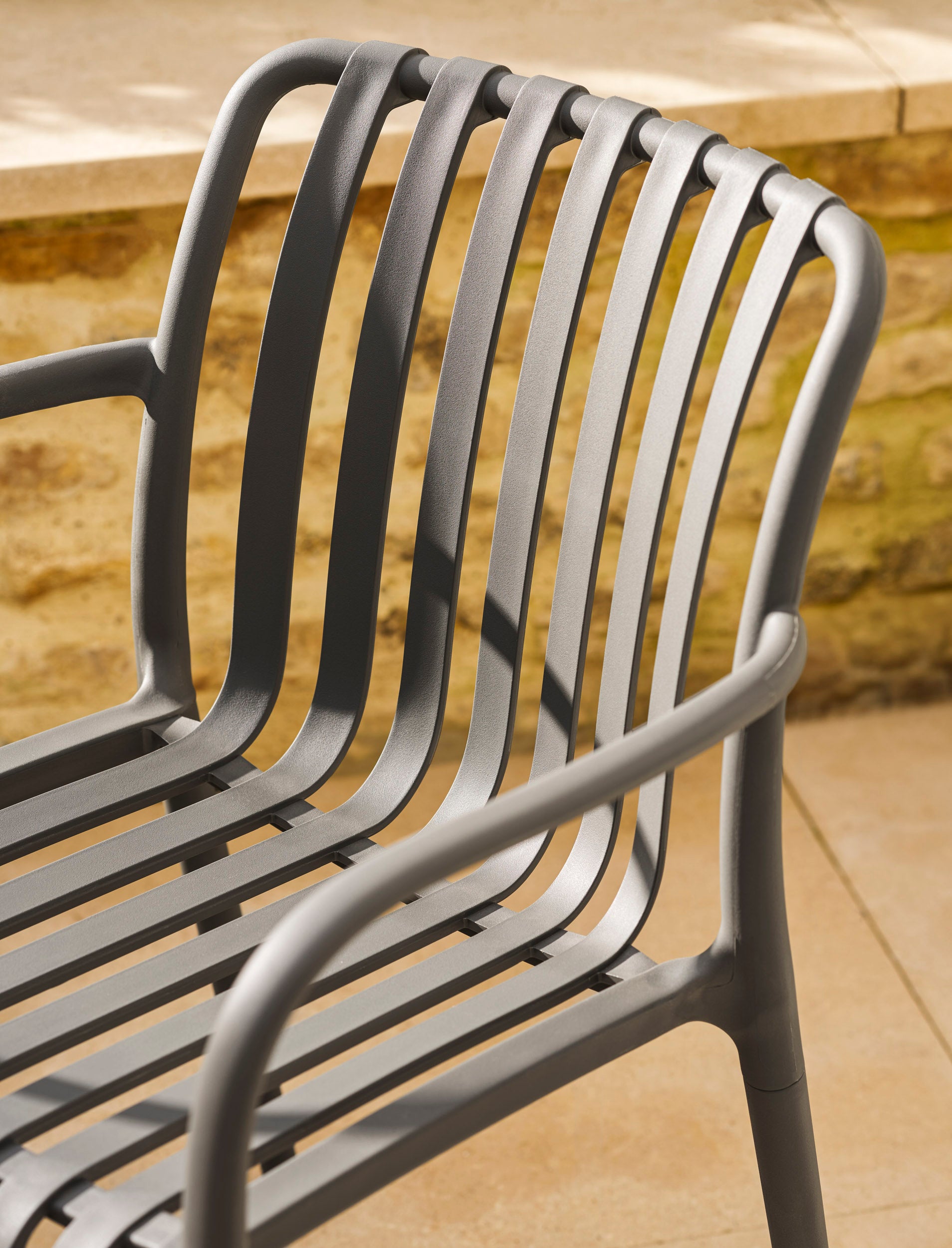 Garden Trading - Edgeworth Armchairs & Side Table Set / Carbon