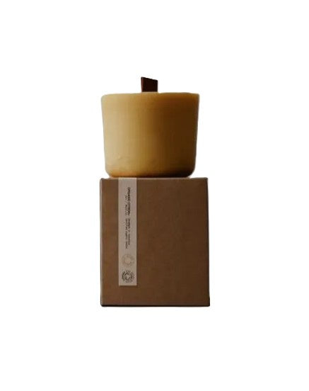 Skar Organics - Organic Beeswax Glass Jar Candle Refill/Ylang Ylang