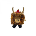 Amica - Christmas Highland Cow