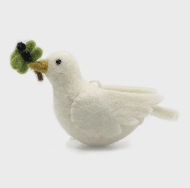 Amica - Turtle Dove with Olive Branch