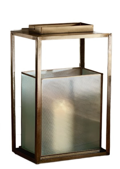Nkuku- Chalti Large Glass Lantern