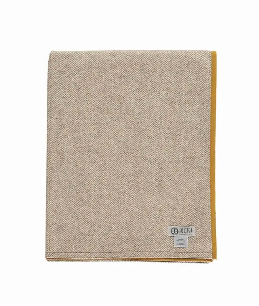 So Cosy Picnic Fold Away Waxed Cotton- Mustard