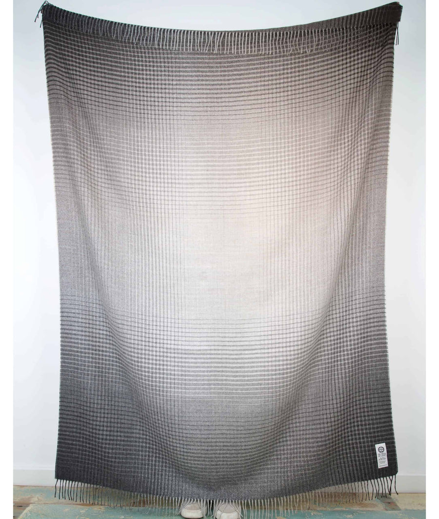 So Cosy- Shades Throw in Brown & Grey