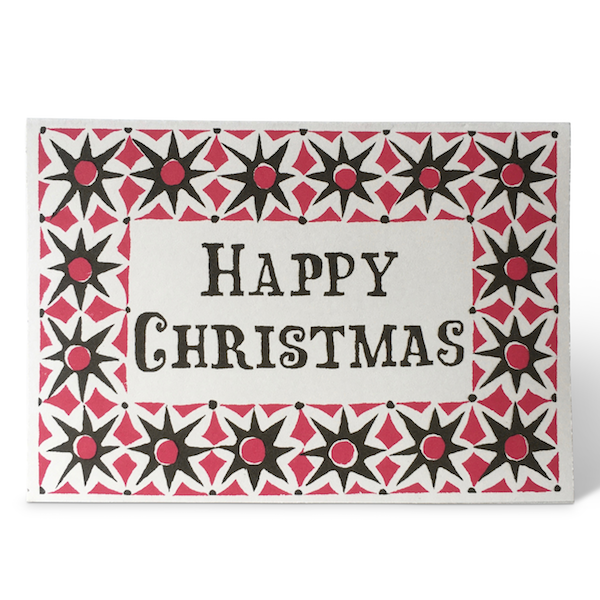 Cambridge Imprint - Pack of Ten Cards Alhambra Christmas Dark Green