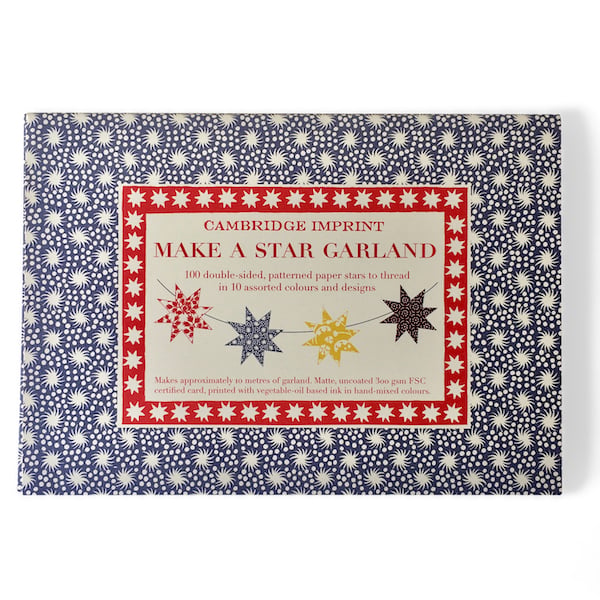 Cambridge Imprint - Make a Star Garland